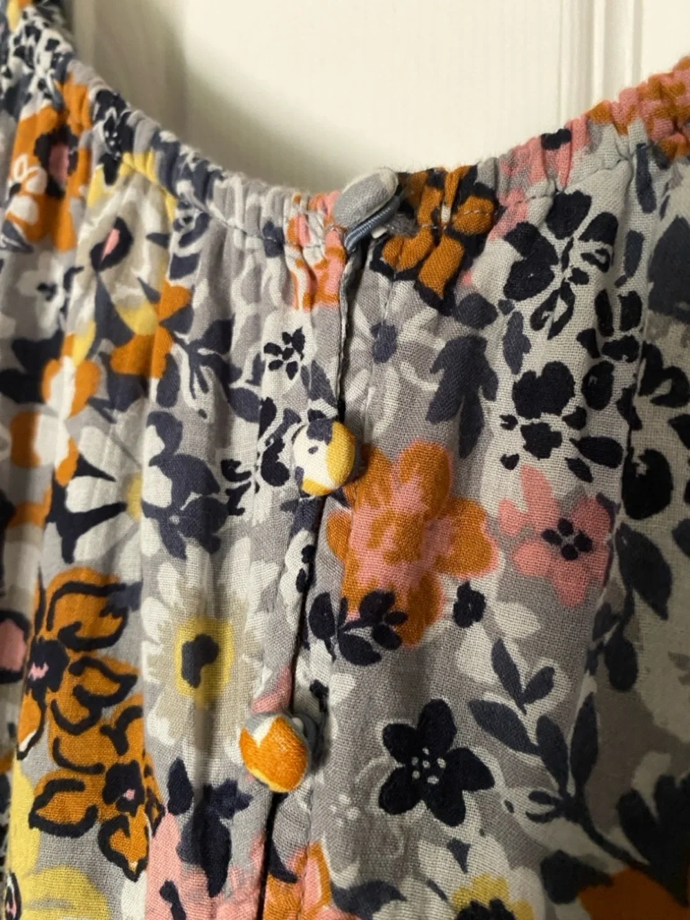 AMERICAN EAGLE - Boho Floral Babydoll Dress - Women's size M - Picture 3 of 9